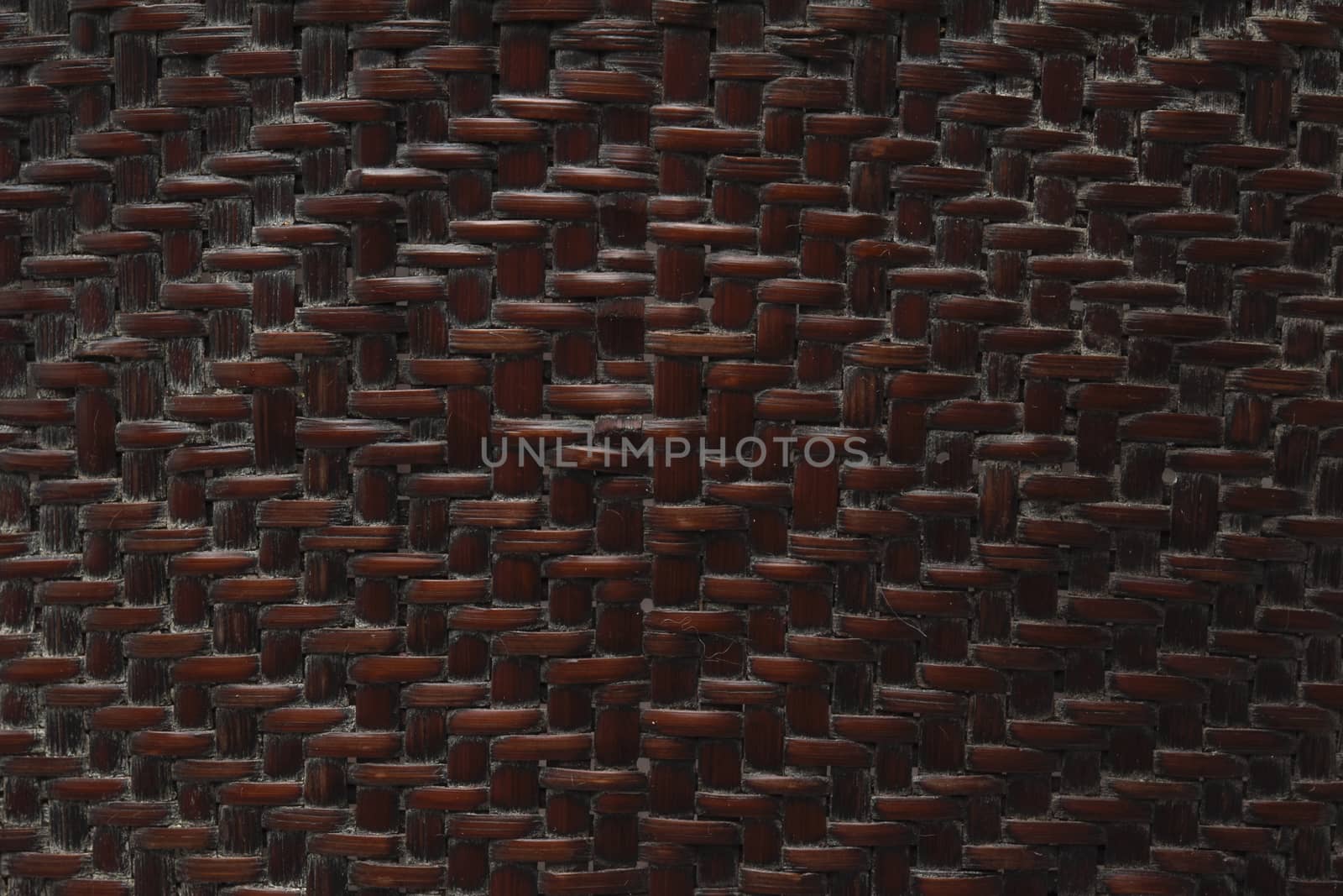 Thai style pattern nature background texture wicker surface for furniture material, Wooden weave texture background. Abstract decorative wooden textured basket weaving background