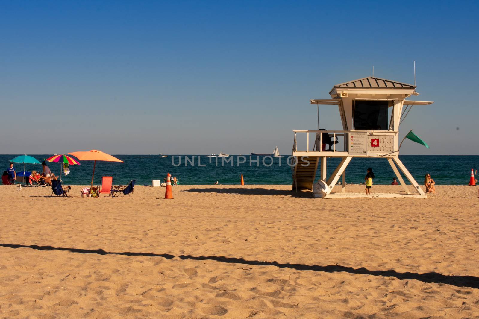 A Lifeguard Hut on a Tropical Beach by bju12290