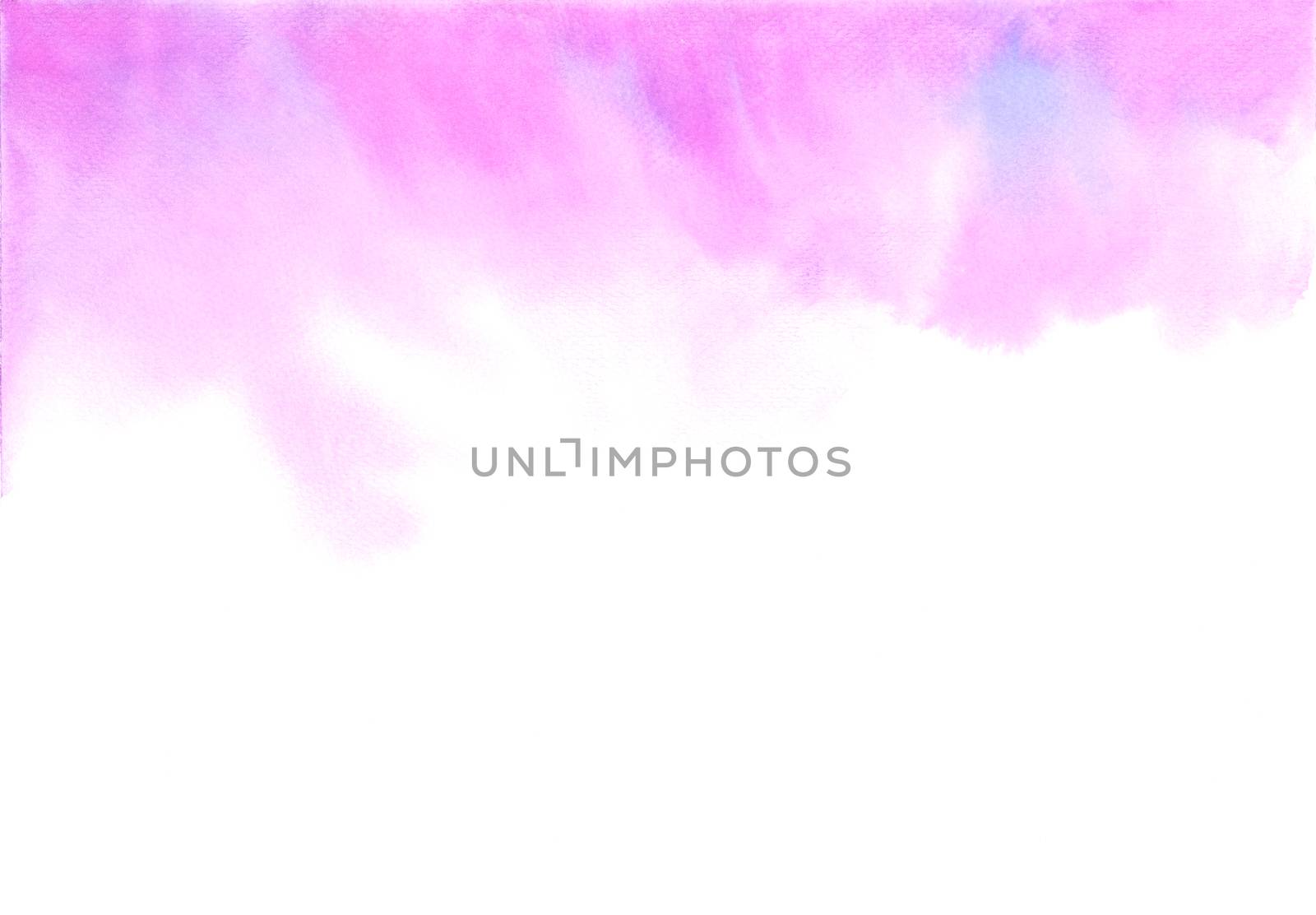 Romantic sweet charming pink-purple abstract background. Watercolor hand painting illustration. Design element for wallpaper, packaging, banner, poster, flyer.