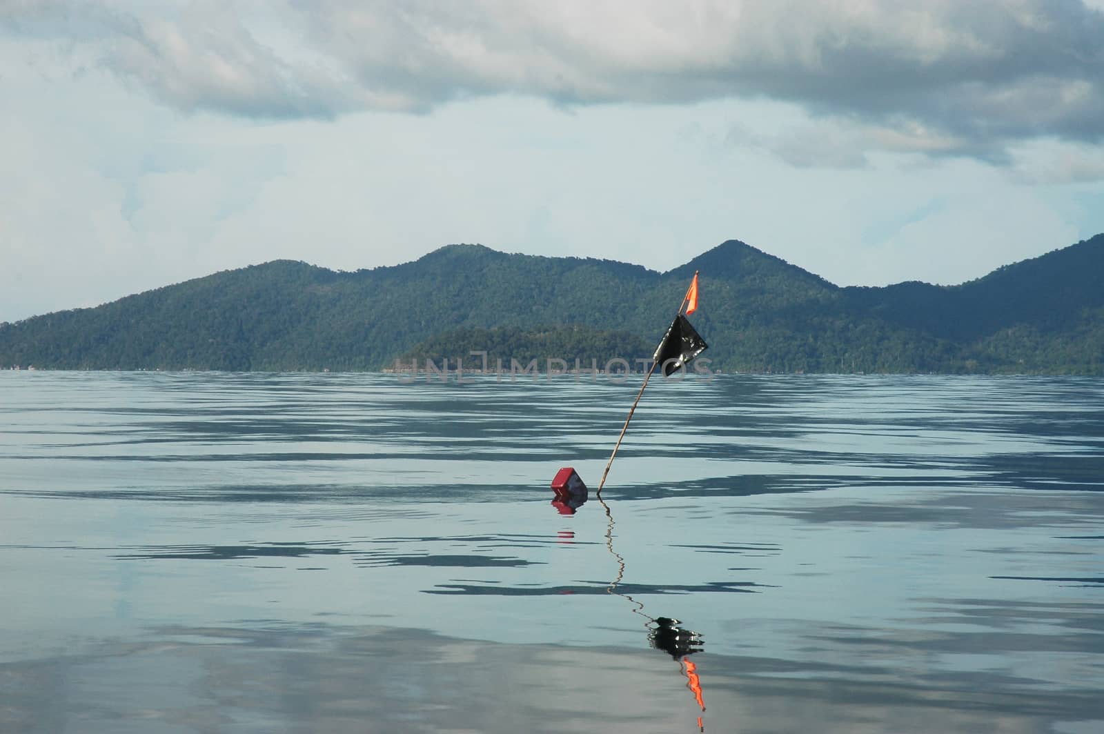 buoyancy on the sea for area protection  and boundary