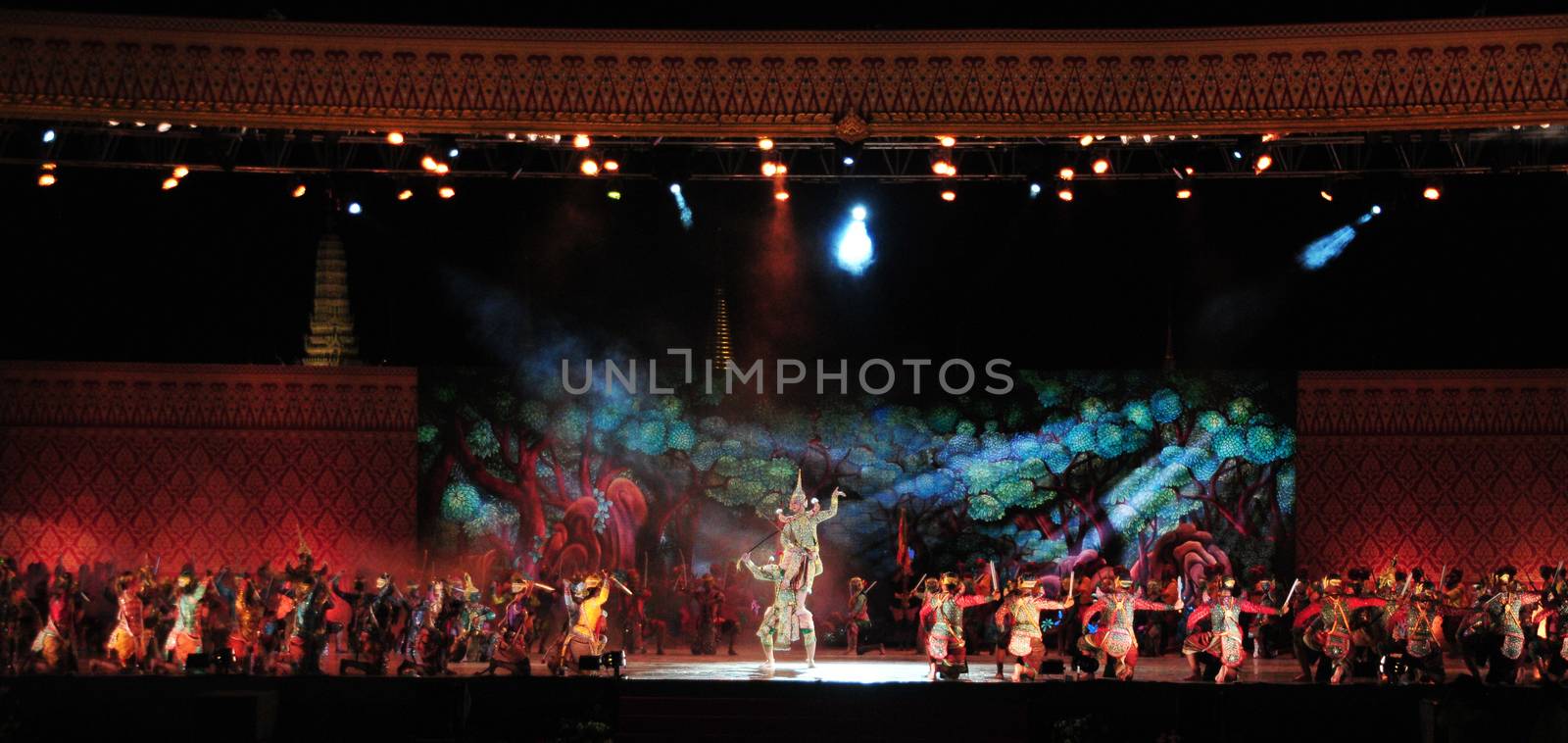 Thai Pantomime (Khon) Performance by ideation90