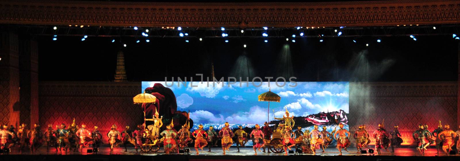 Thai Pantomime (Khon) Performance by ideation90