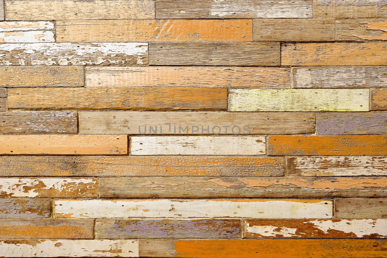 old wood texture background. Vintage wood background with brown color peeling paint.

