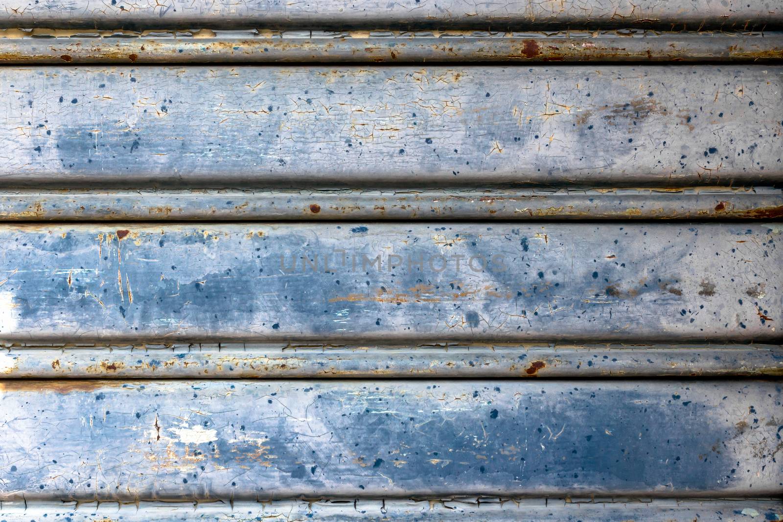 Closeup old roller shutter texture/abstract background.