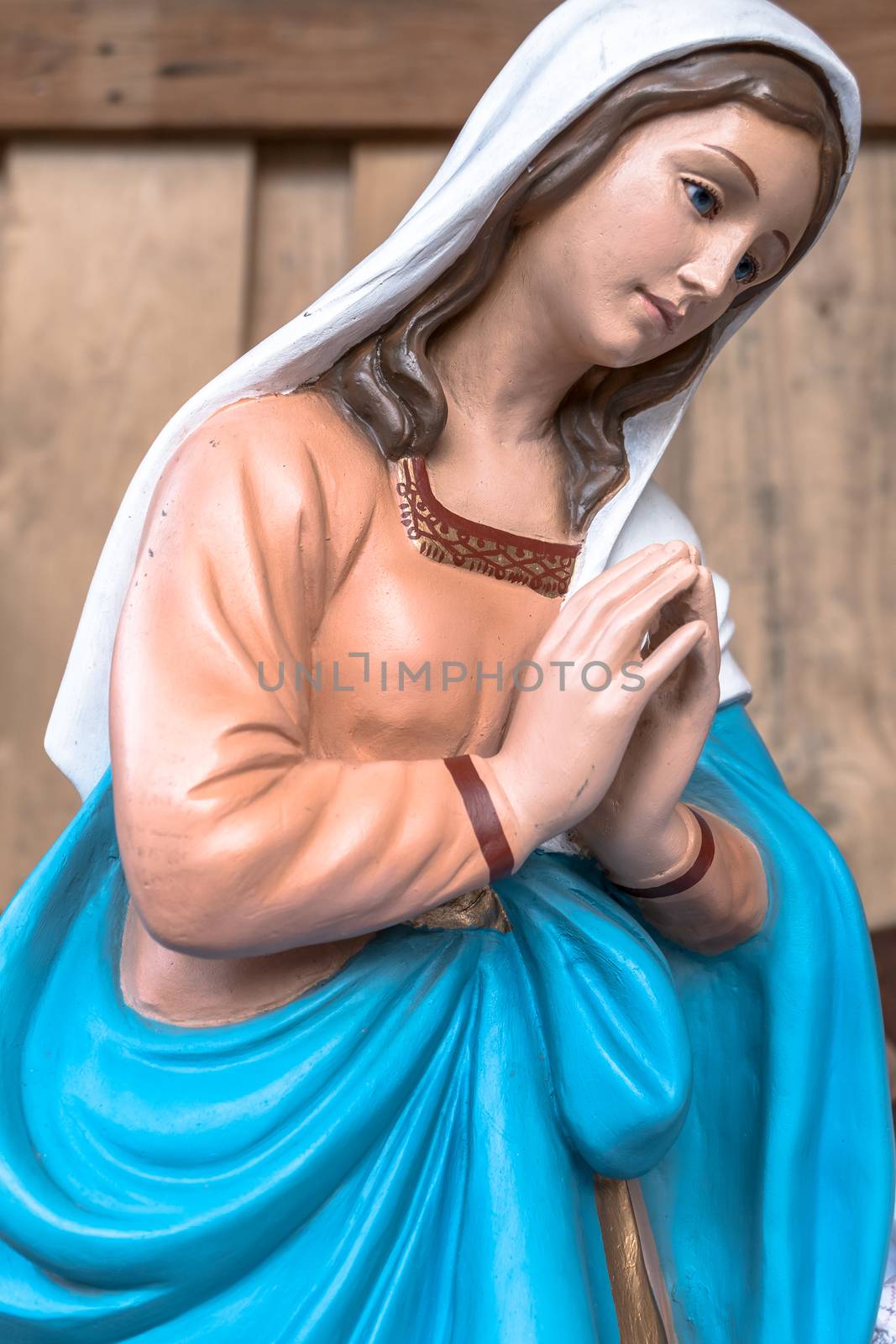 Virgin Mary statue by germanopoli