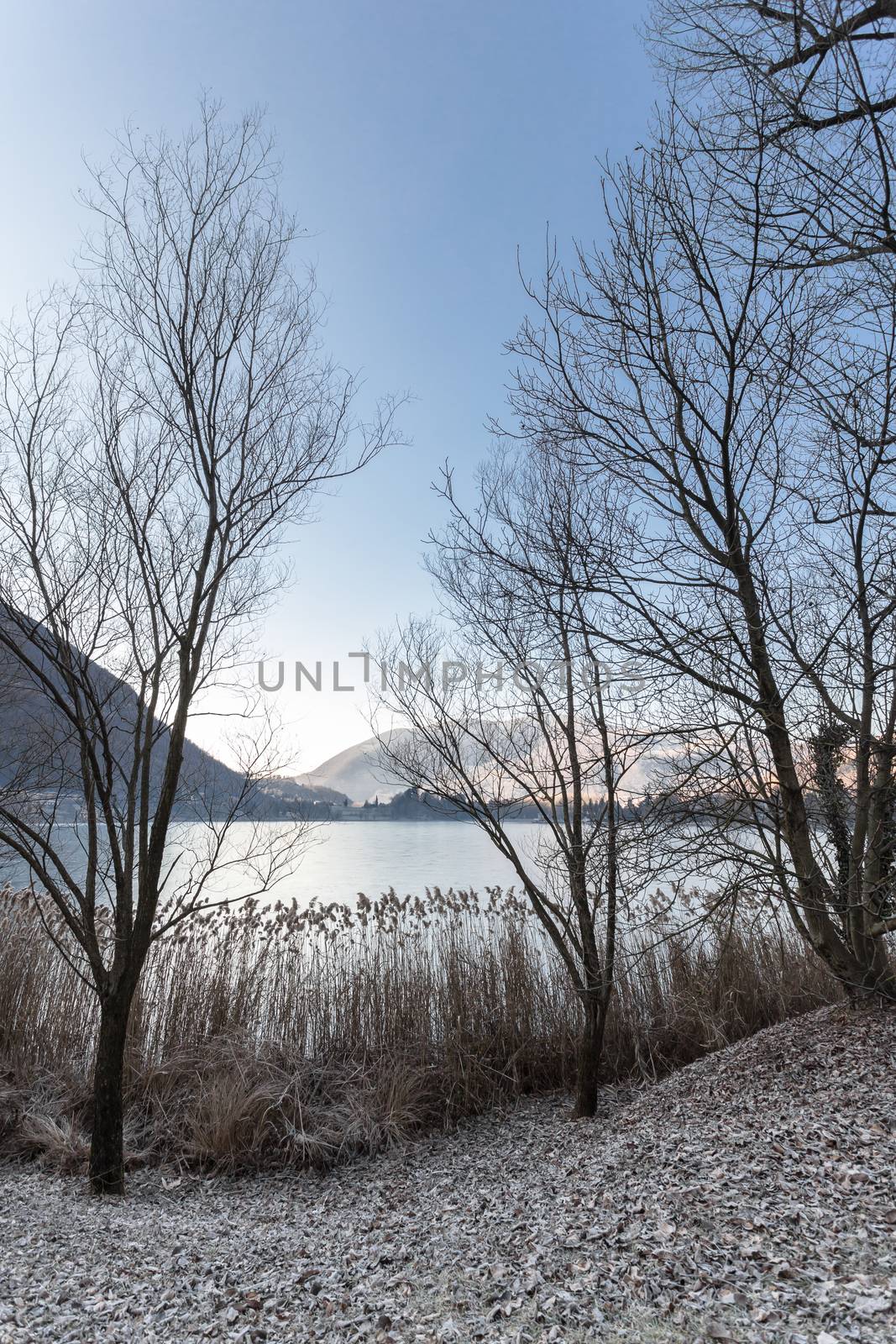 Iced Endine lake by germanopoli