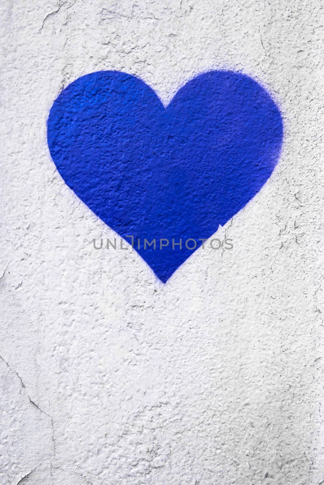 Blue urban Heart by germanopoli