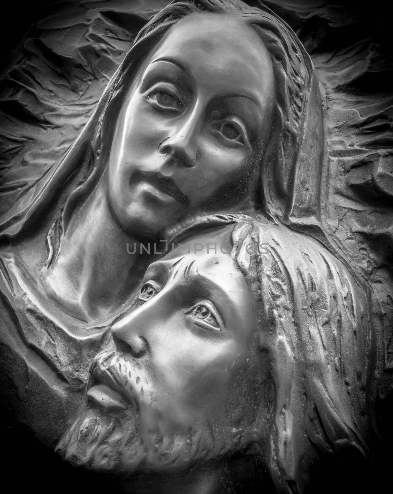 Jesus and Mary by germanopoli