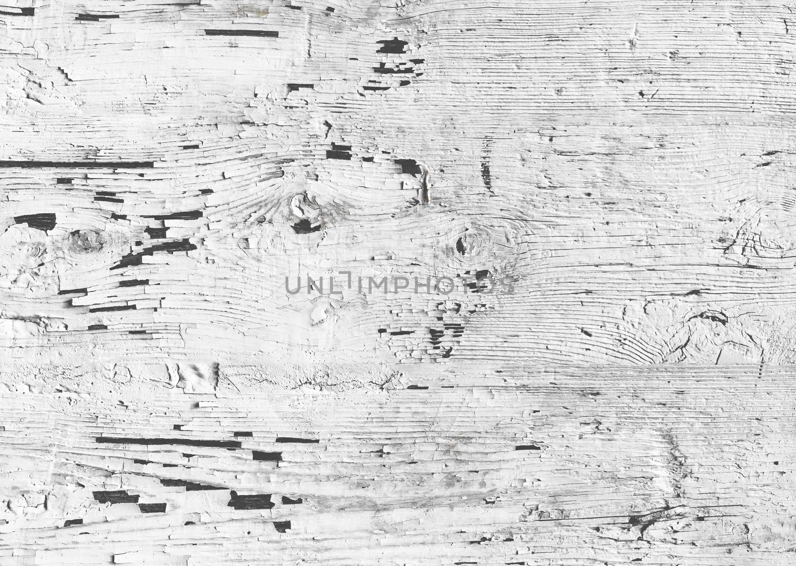 Cracked white paint on wood by germanopoli