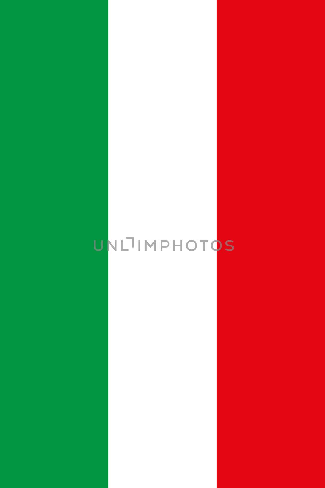 Vertical italian flag by germanopoli