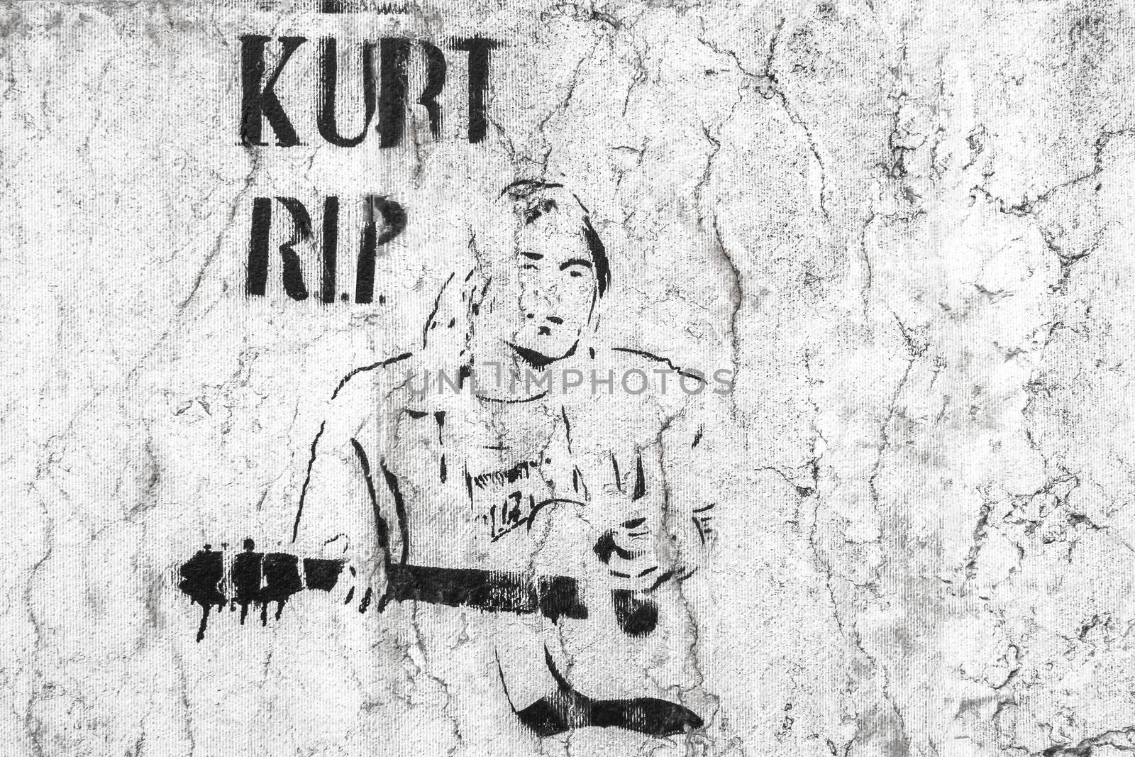 Kurt Cobain poster by germanopoli