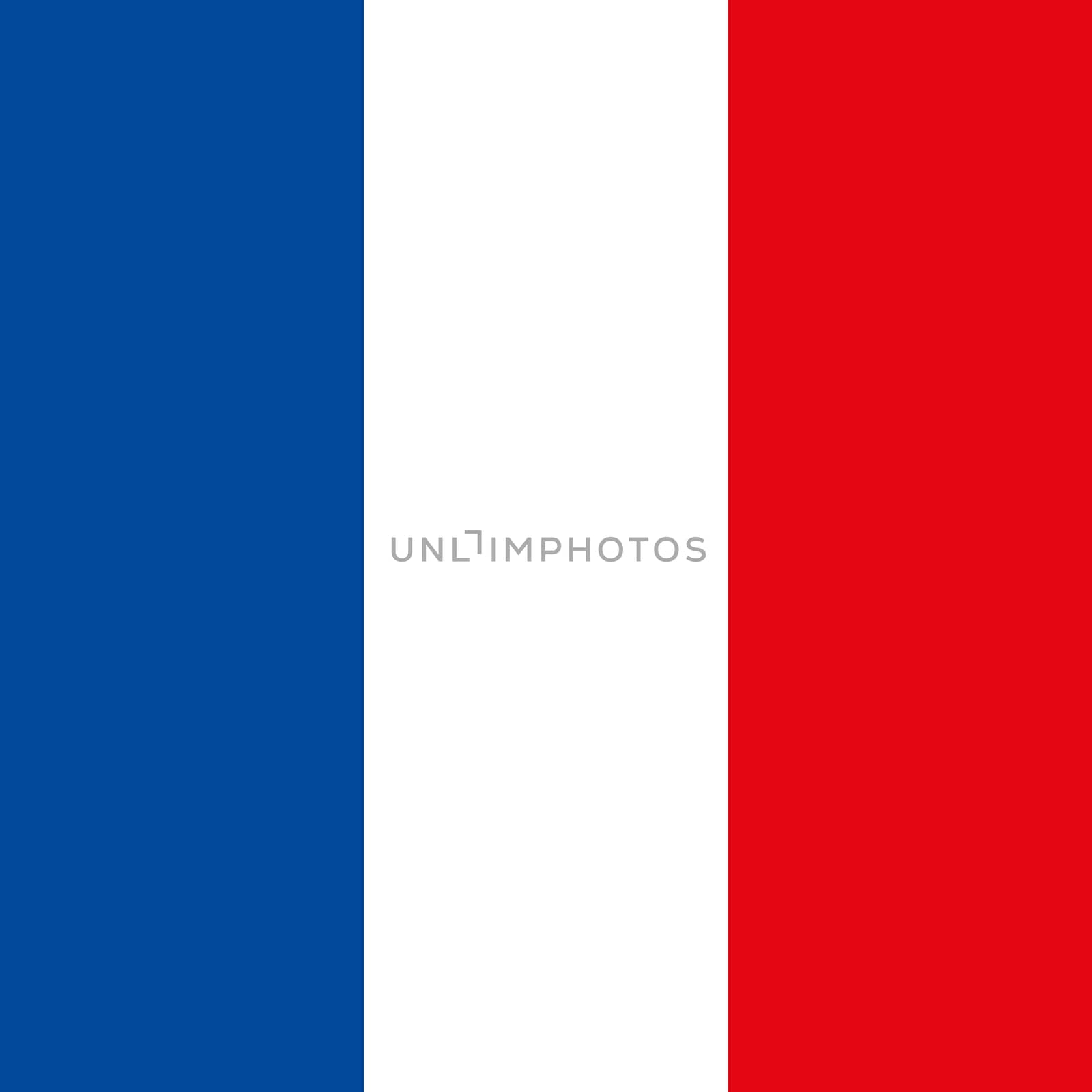 French square flag by germanopoli