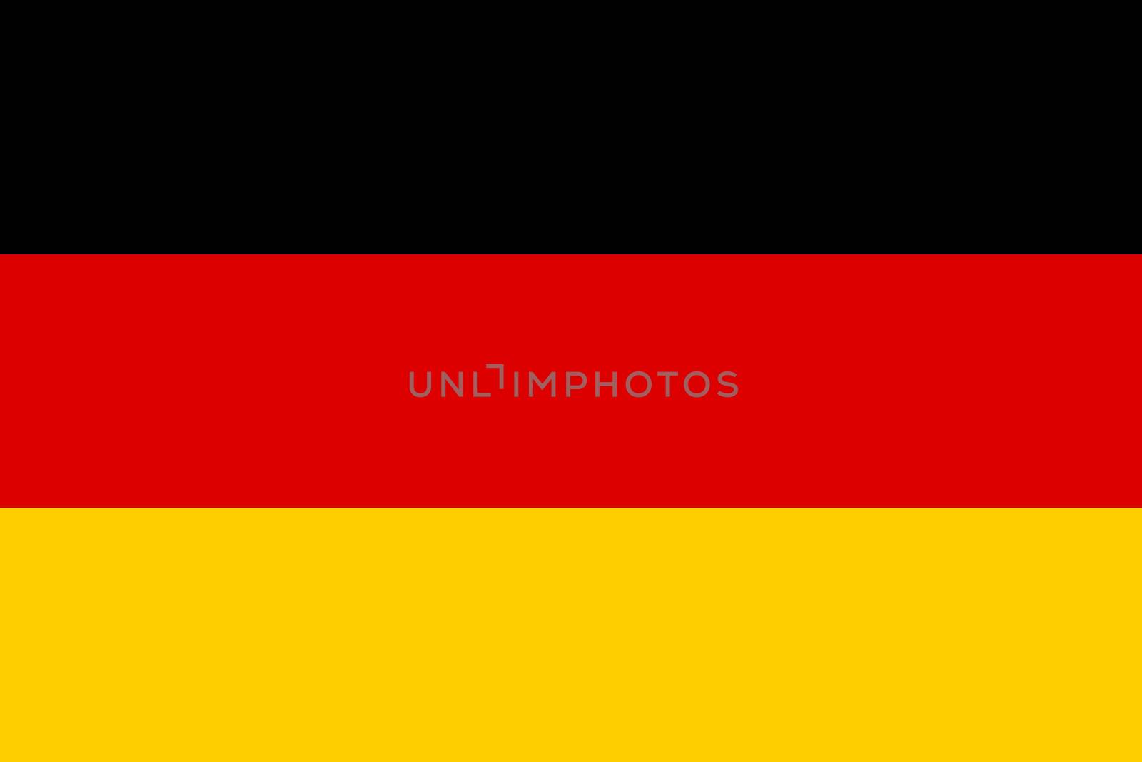 Germany national flag. Official state symbol of country.