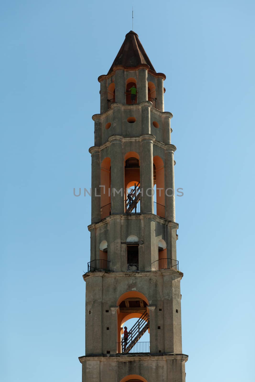 Trinidad, Cuba - 3 February 2015: Manaca Iznaga Tower