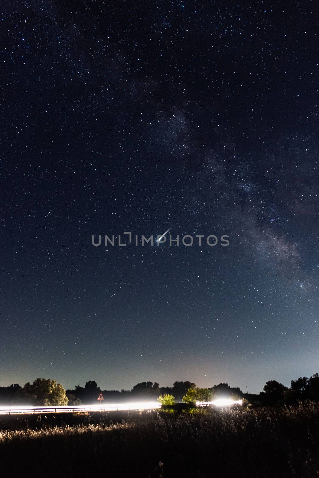 perseids in the pasture of extremadura 2020 by Fotoeventis