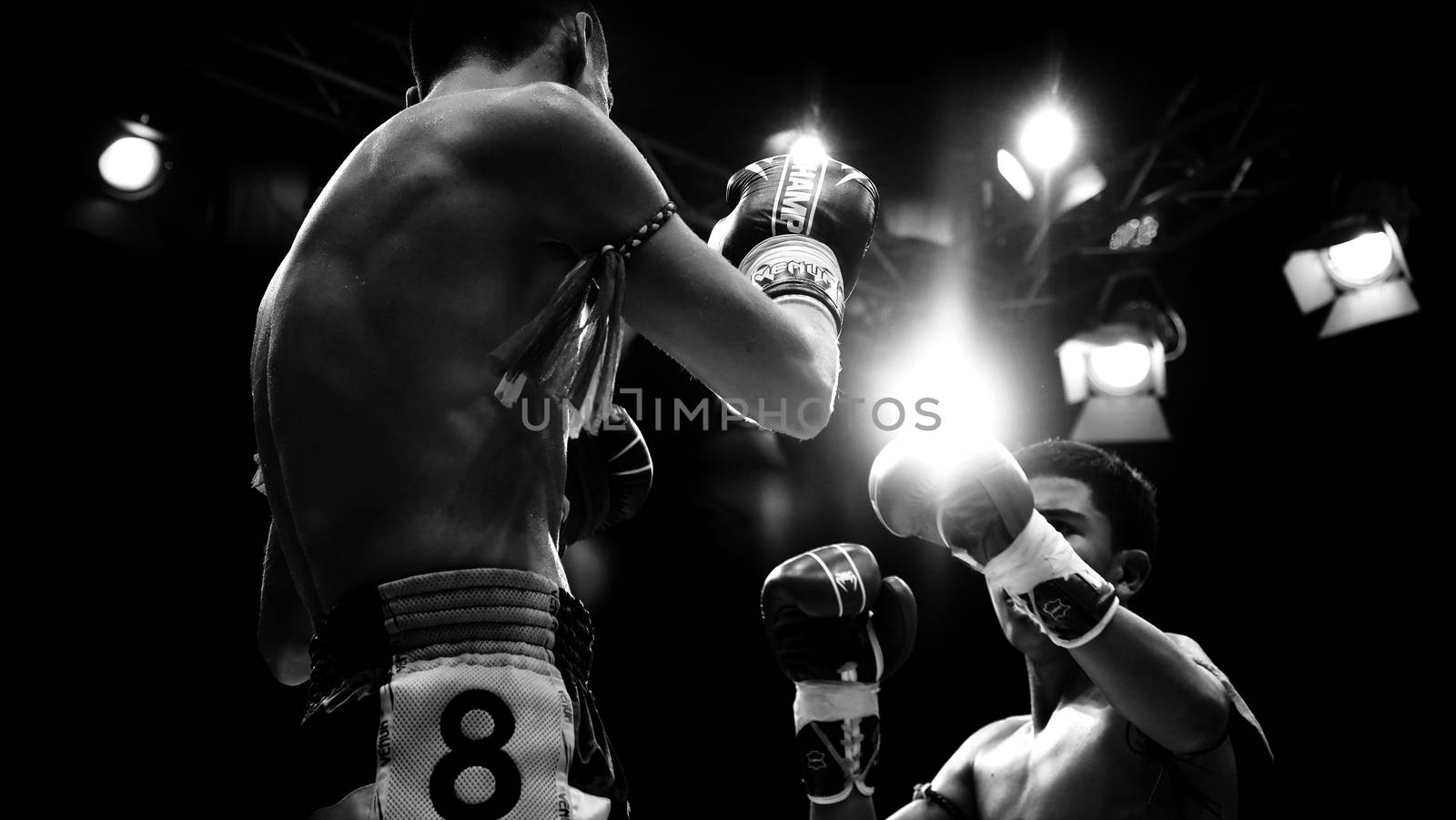 BKK, Thailand - Nov 11, 2018 : Unidentified boxing players by gnepphoto