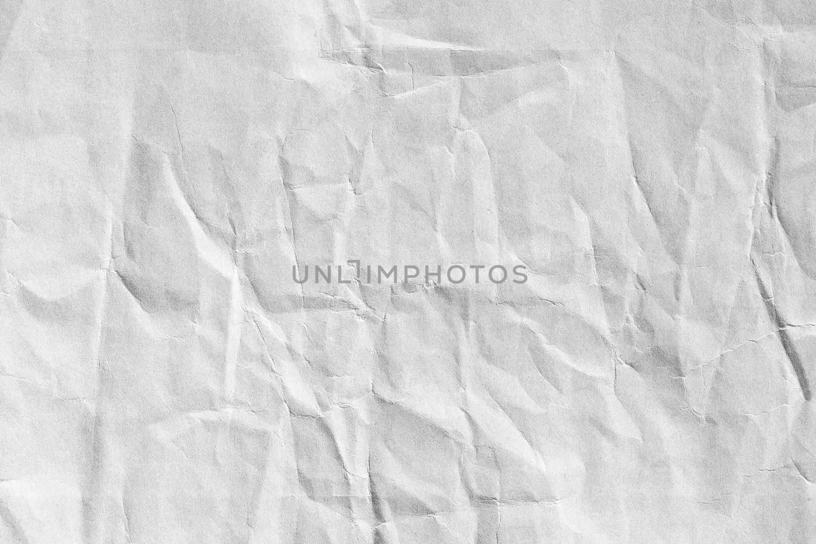 Crumpled Grey paper background texture