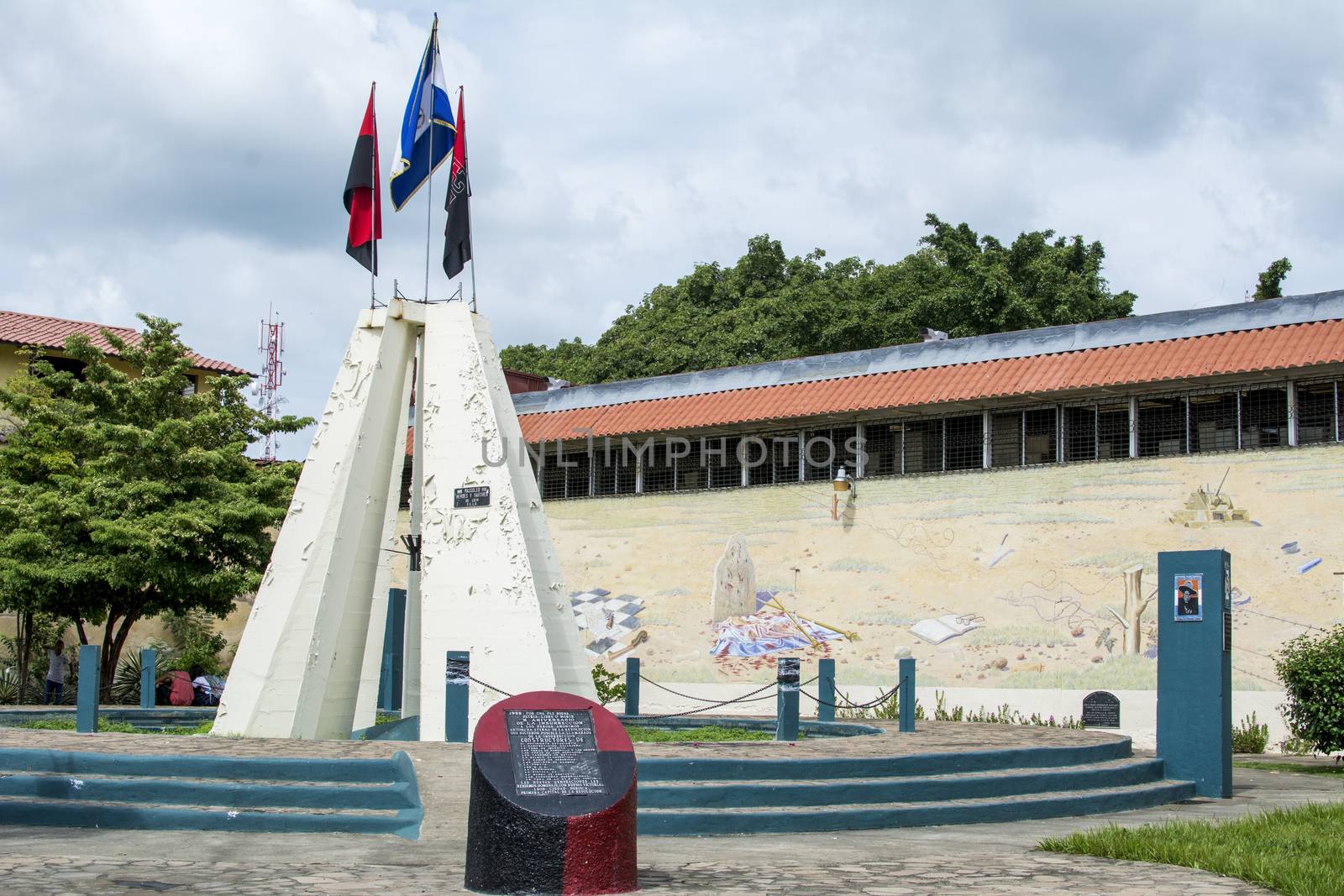 Leon, Nicaragua, September 2014: Mausoleo a los Heroes y Mertires​de la Revolucion
