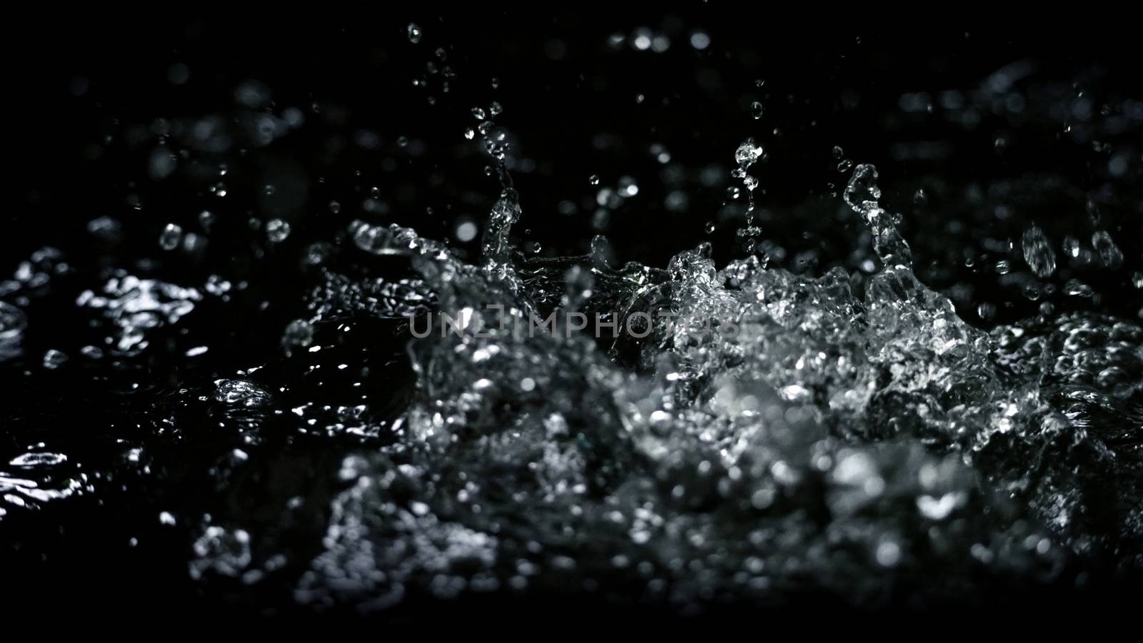 Blurry images of drinking water liquid wave splashing by gnepphoto