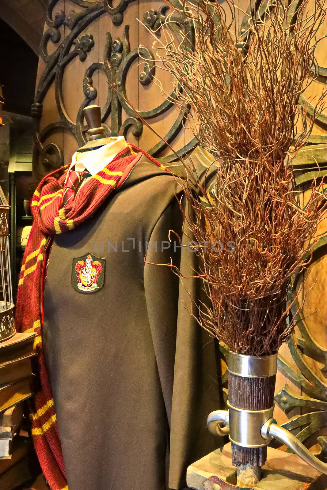 Osaka,Japan - Nov 13,2019 : Movie set in The Wizarding World of Harry Potter at Universal Studios Japan. by USA-TARO