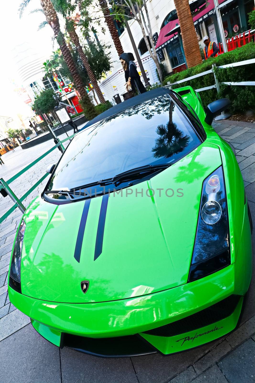 Las Vegas,NV/USA - Oct 10,2016 : Lamborghini sports model car photo shoot at Las Vegas. by USA-TARO