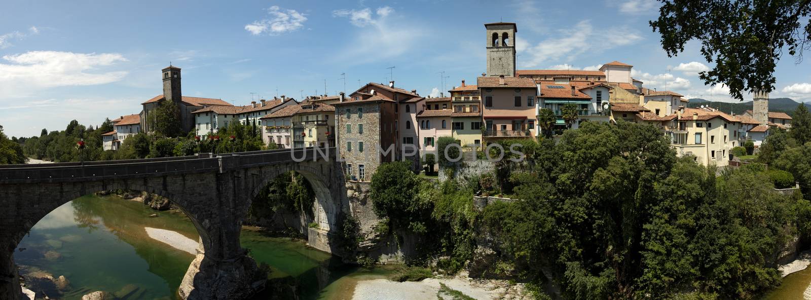 devils bridge in cividale italy