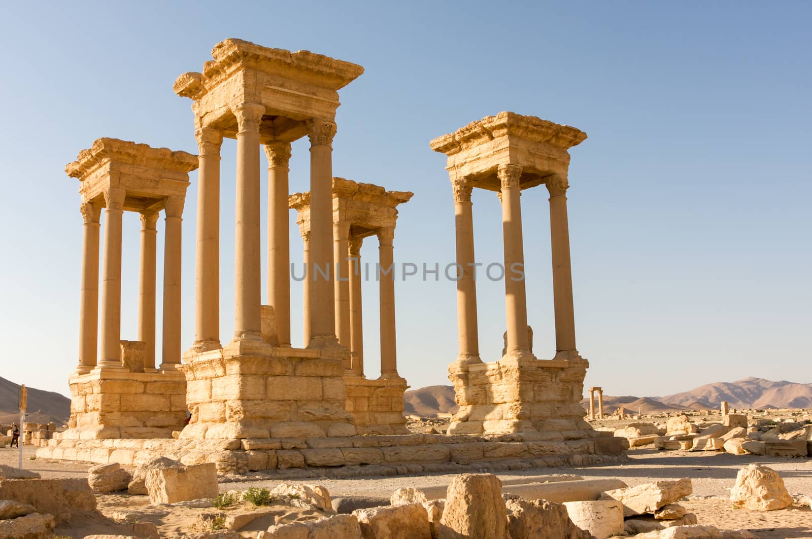 Palmyre Syria 2009 The ruins of an ancient city dating from the Roman period by kgboxford