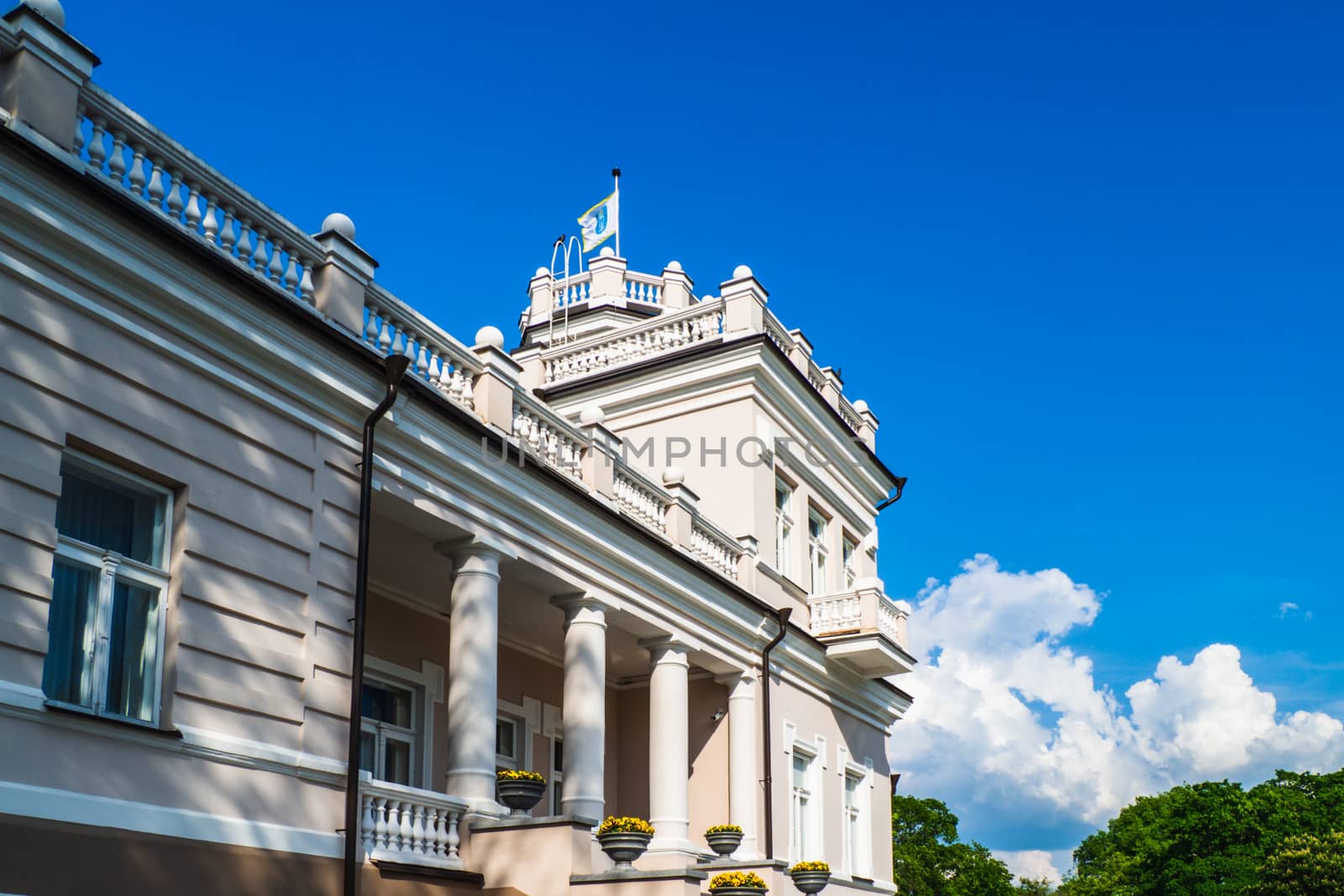 View of Druskininkai City Museum in Druskininkai, Travel Lithuania