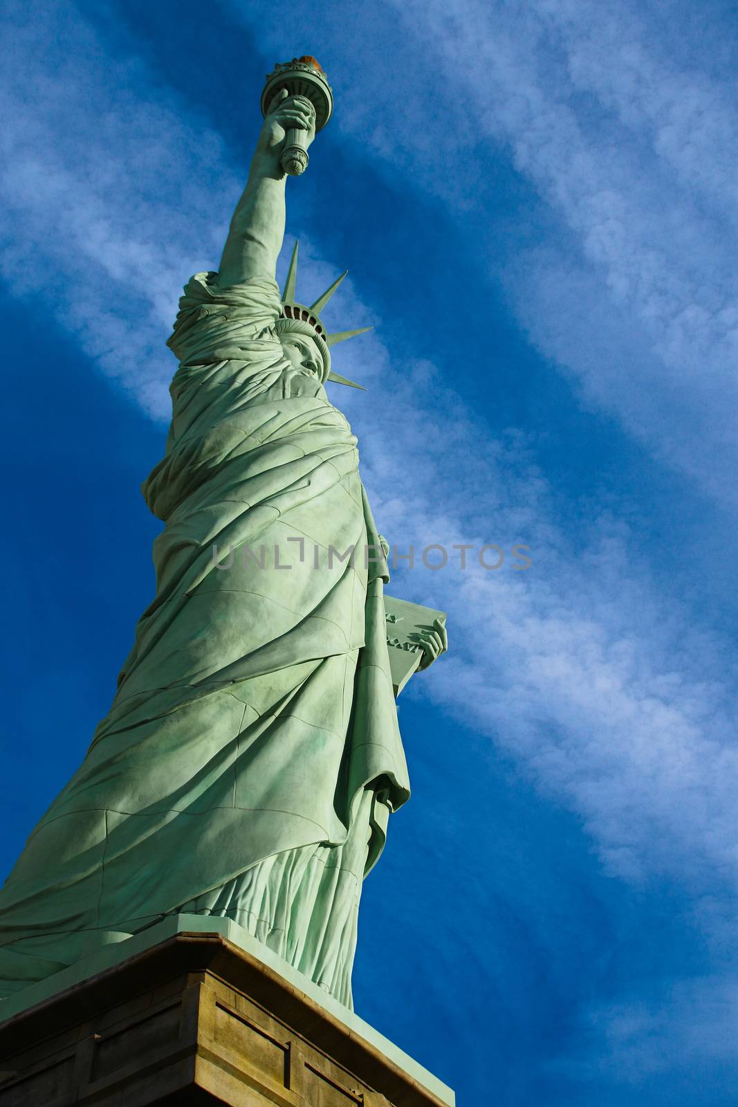 The Statue of Liberty is a colossal copper statue designed by Auguste Bartholdi a French sculptor was built by Gustave Eiffel.Dedicated on Oct 28, 1886.One of most famous icons of the 4th of July USA. by USA-TARO