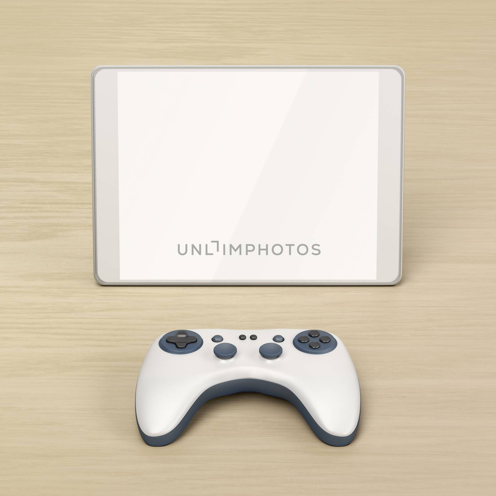 Tablet and wireless gaming controller by magraphics