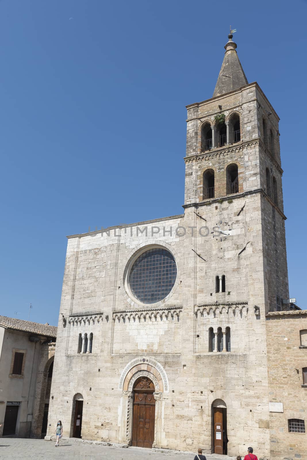 Parish church of San Michele Arcangelo in the center of Bevagna by carfedeph