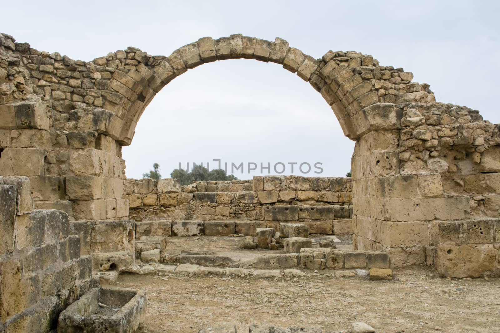 Pafos, Cyprus,Roman archeological site of paphos by kb79
