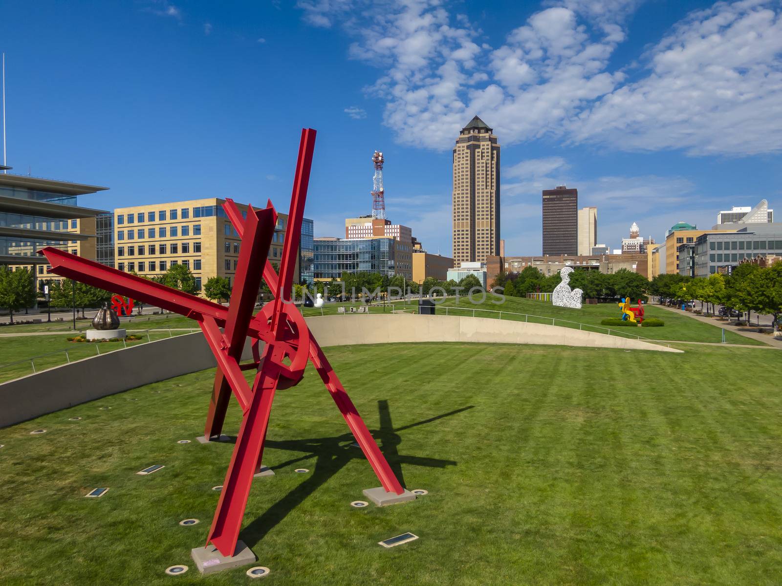 July 19, 2020 - Des Moines, Iowa, USA: Des Moines is the capital of Iowa. It was incorporated on September 22, 1851, as Fort Des Moines, which was shortened to "Des Moines" in 1857default