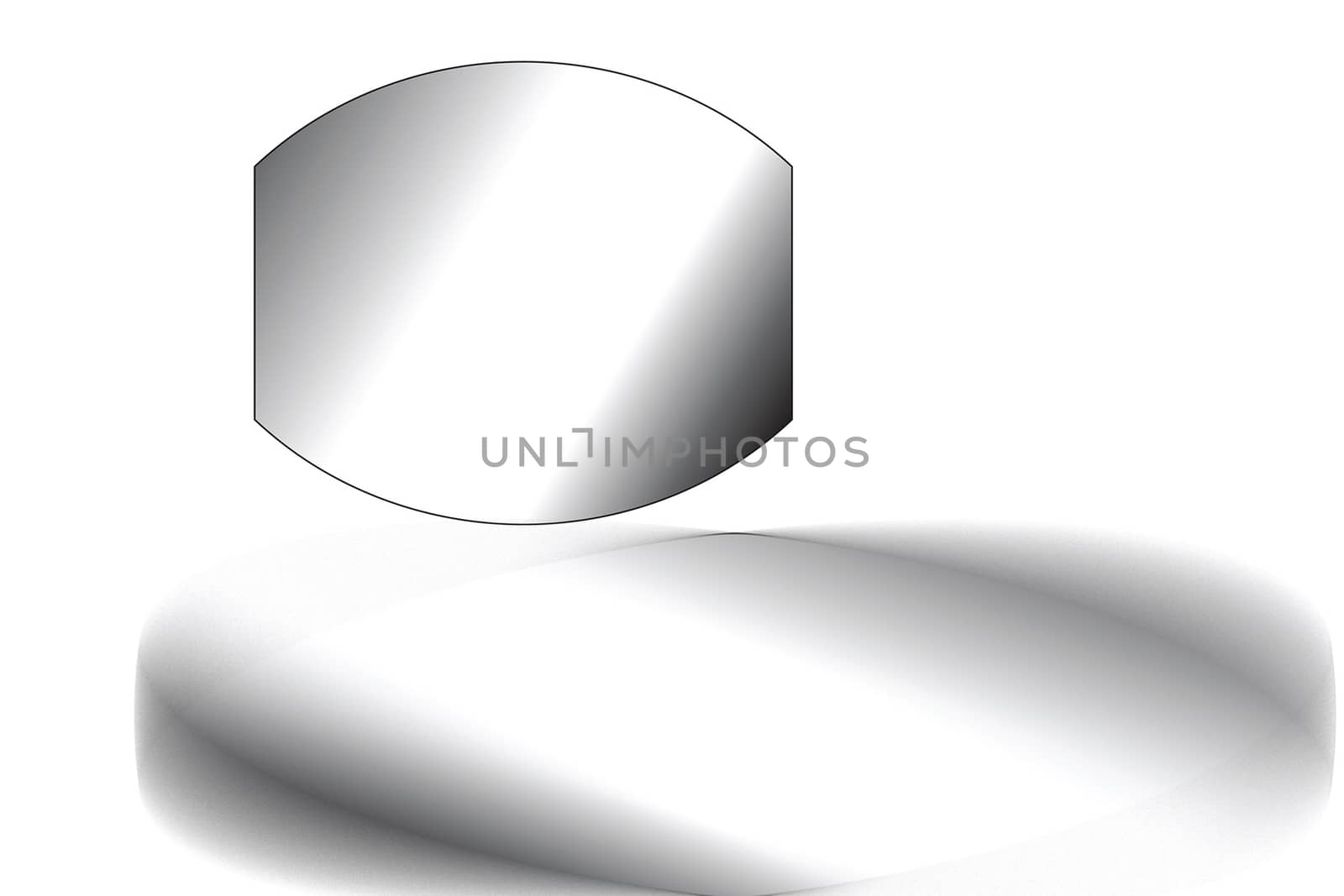 metal volume 3 d models of disks with soft glow on a white background