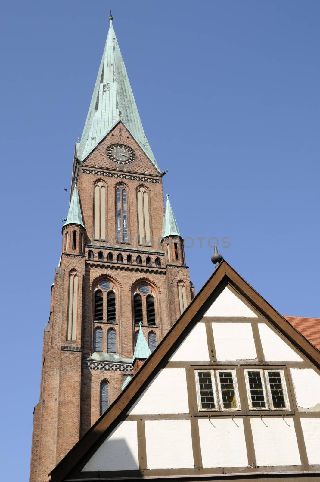 Schwerin Cathedral, Mecklenburg-Western Pomerania, Germany.