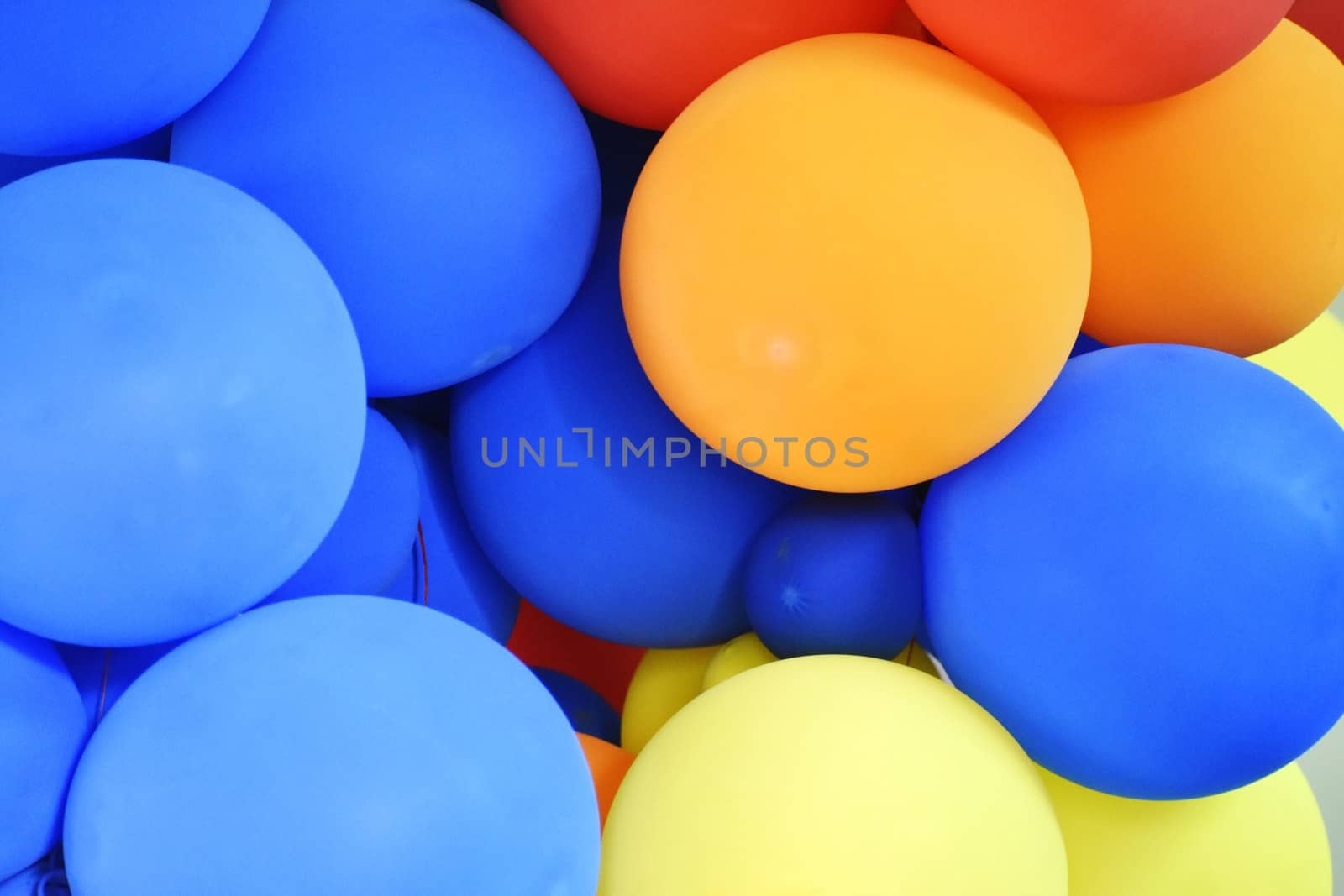 Bright bunch of Colorful balloons. by ravindrabhu165165@gmail.com