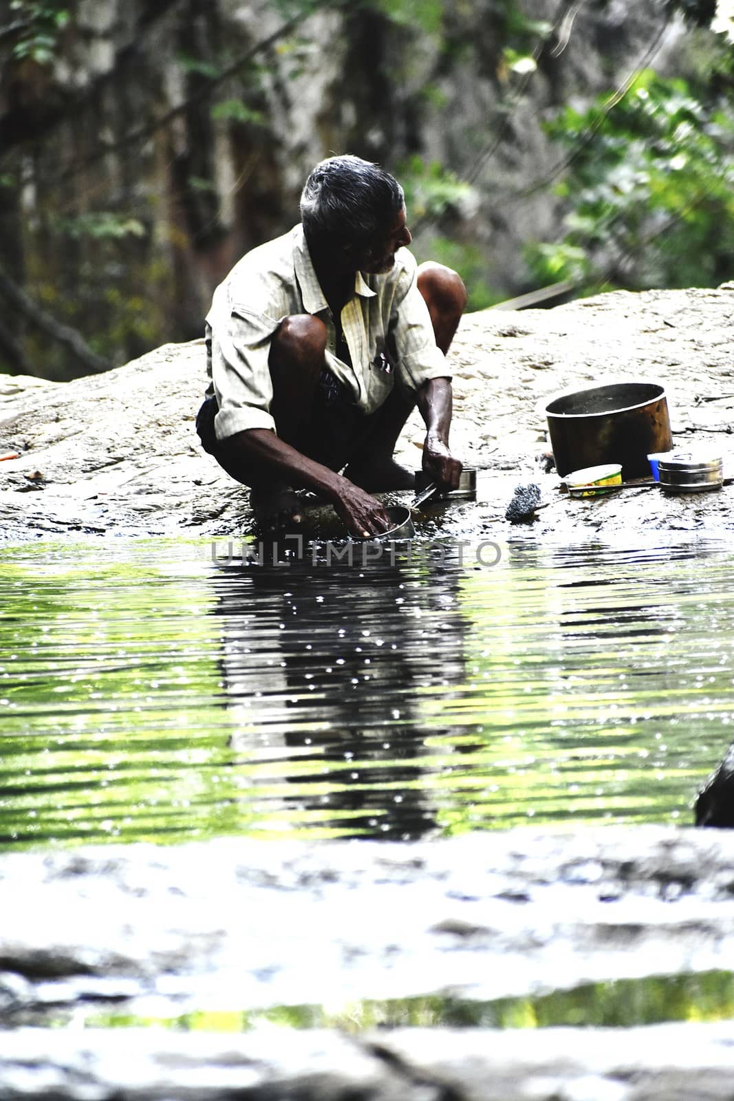 A man near River by ravindrabhu165165@gmail.com