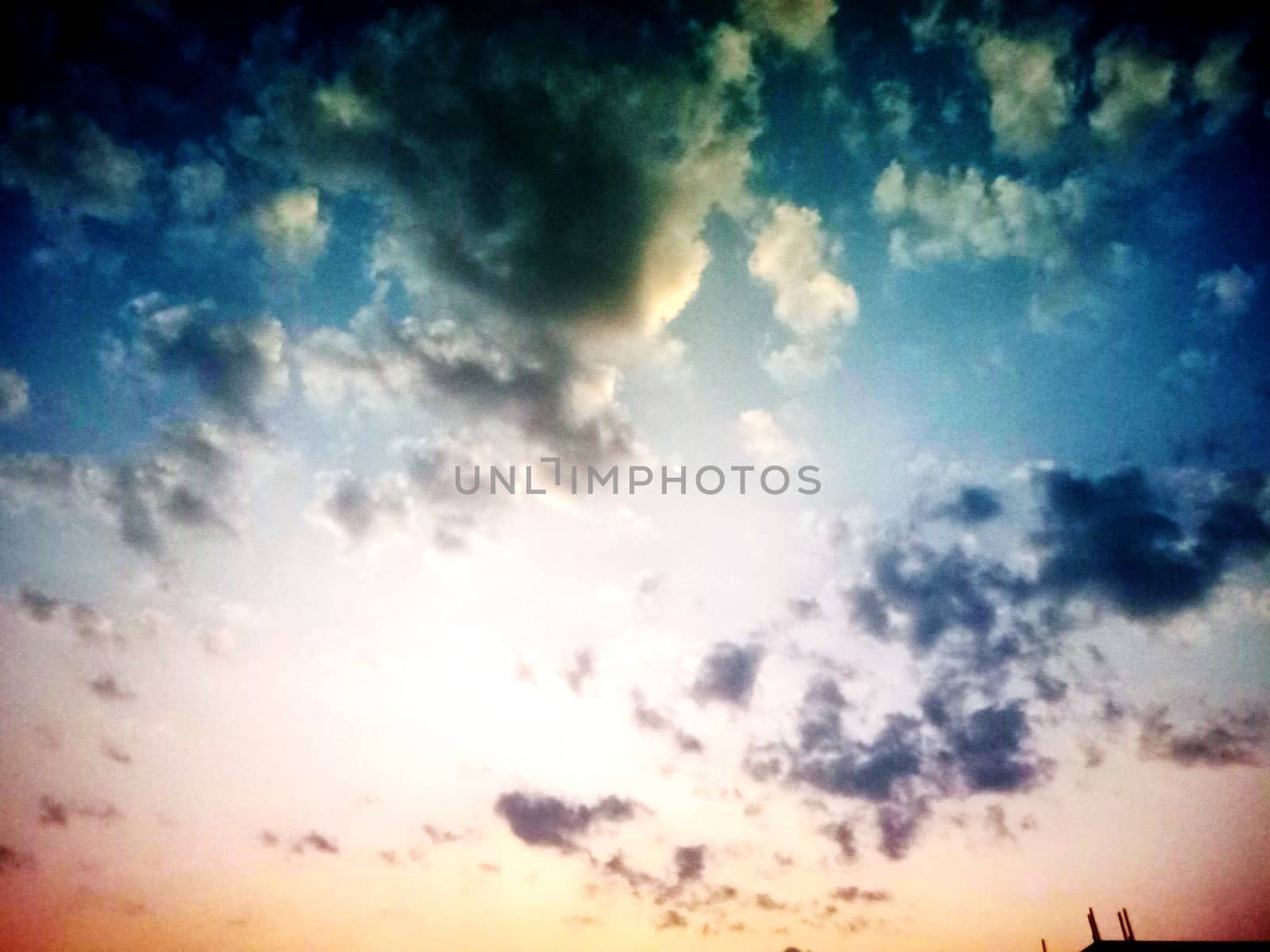 Cloudy Sky by ravindrabhu165165@gmail.com