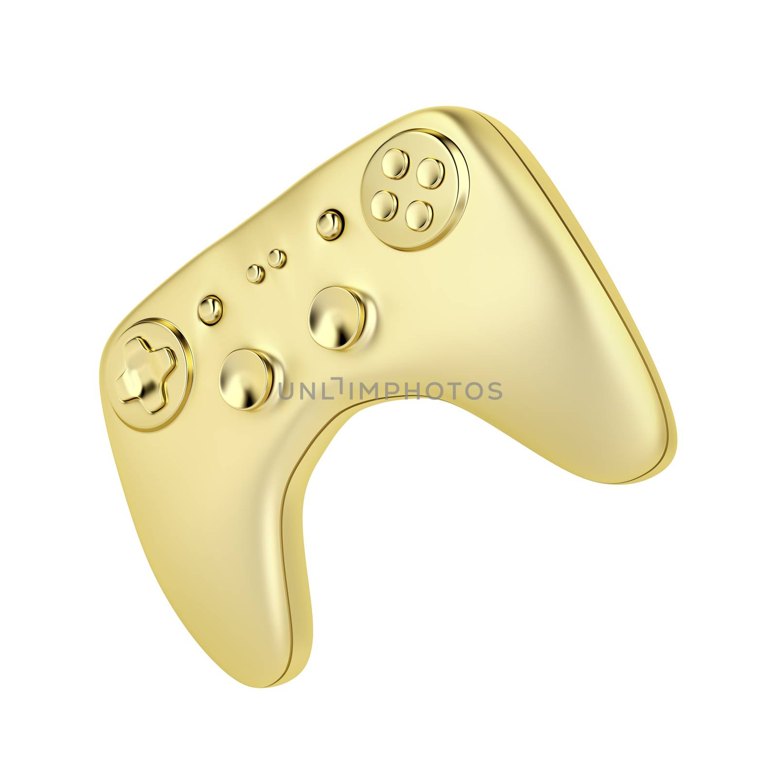 Golden gaming controller by magraphics
