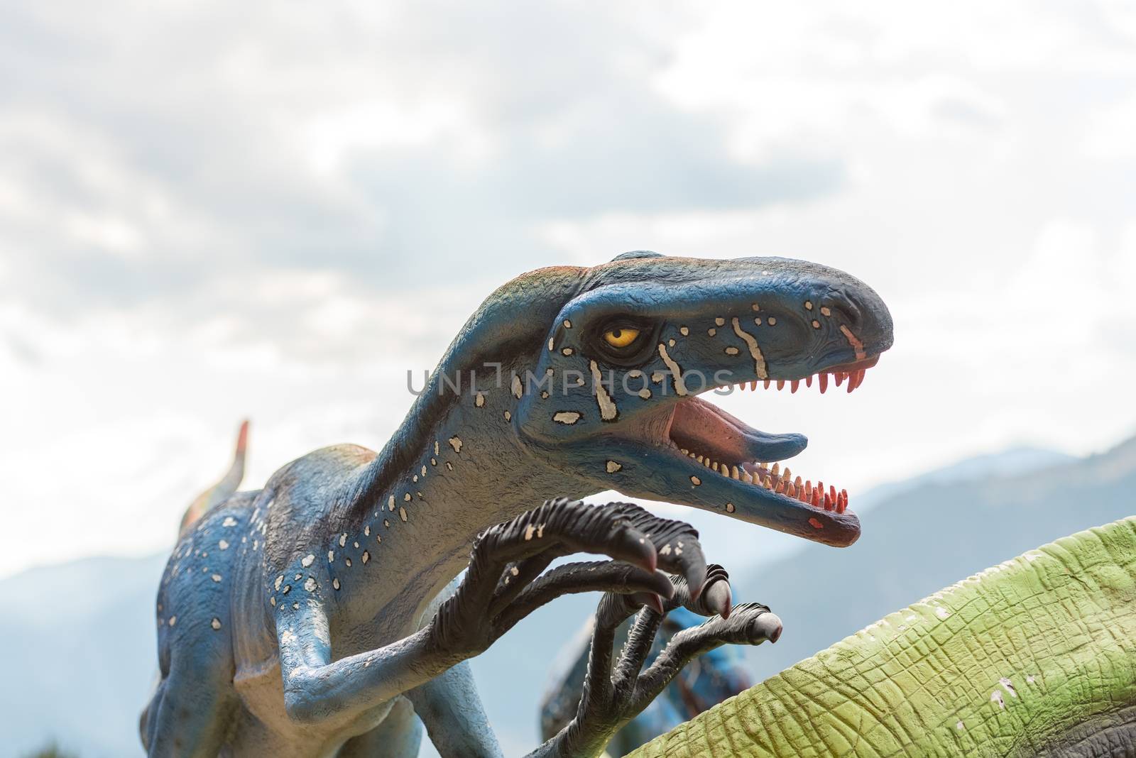 Juberri Sant Julia de Loria, Andorra: August 27 2020: Sculptures in Jardins de Juberri in summer 2020 in the Pyrenees of Andorra.