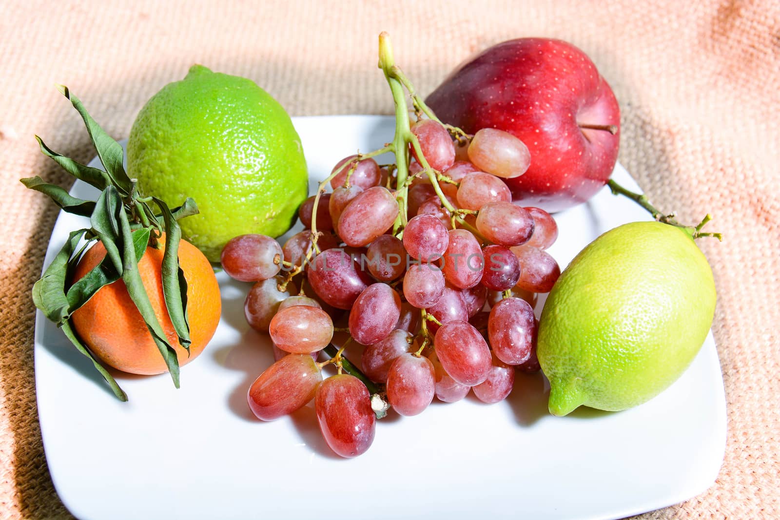 winter fruits freshly picked from Italian countryside