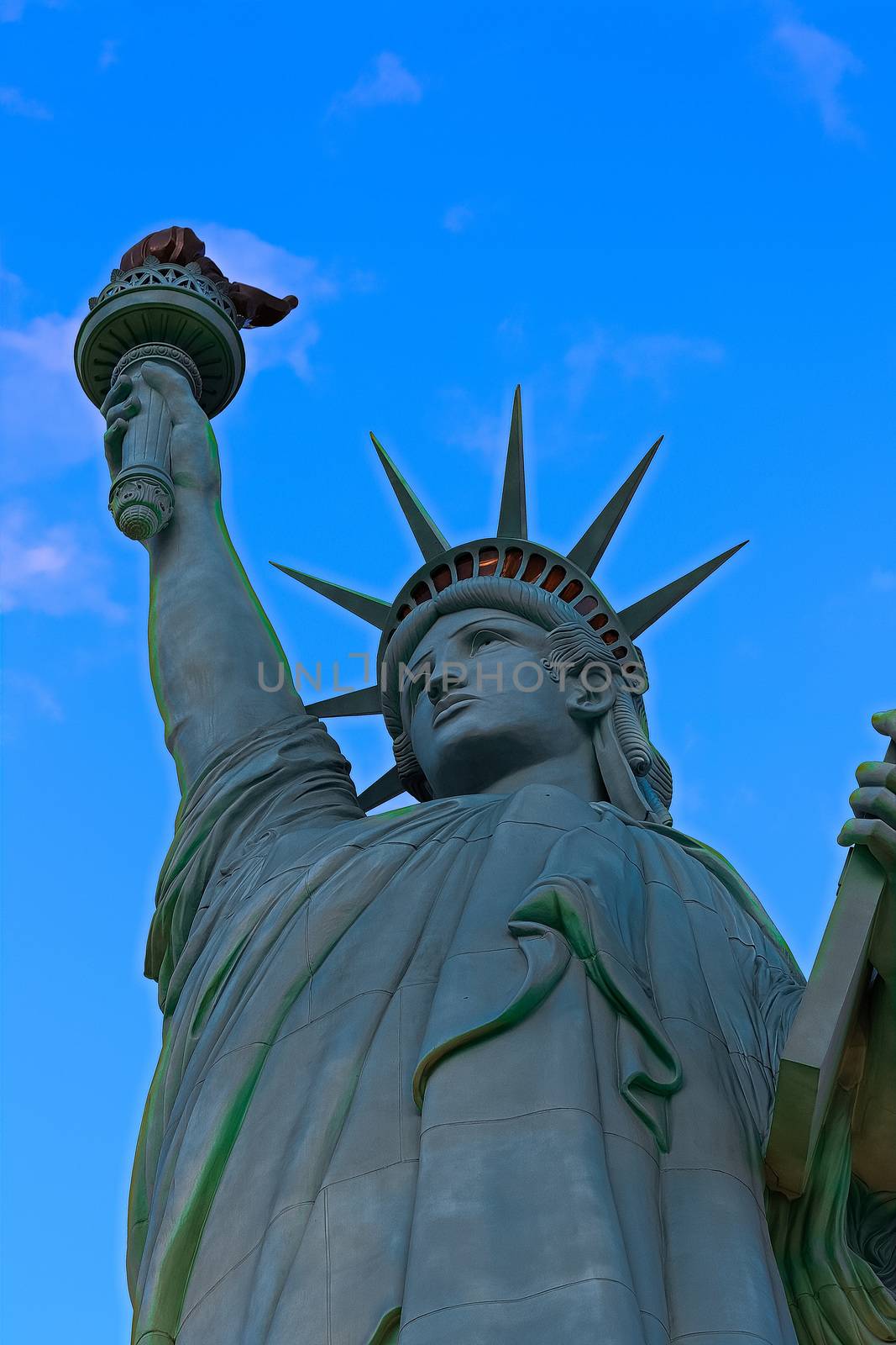 The Statue of Liberty is a colossal copper statue designed by Auguste Bartholdi a French sculptor was built by Gustave Eiffel.Dedicated on Oct 28, 1886.One of most famous icons of the 4th of July USA. by USA-TARO