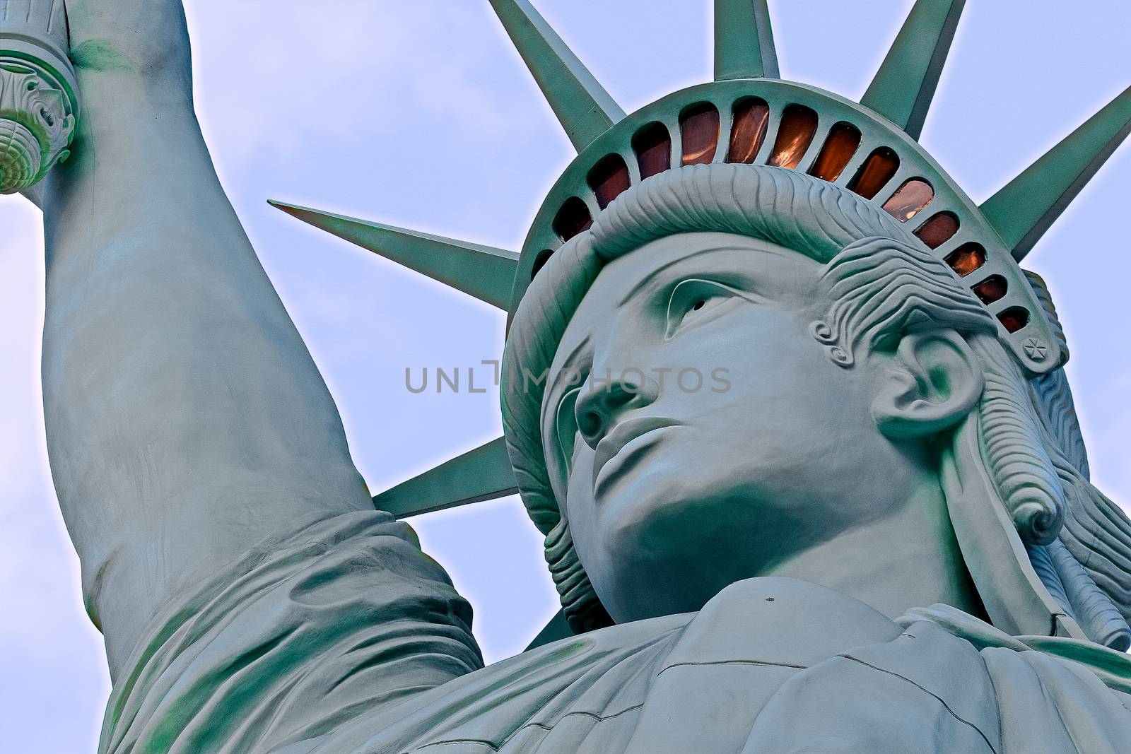 The Statue of Liberty is a colossal copper statue designed by Auguste Bartholdi a French sculptor was built by Gustave Eiffel.Dedicated on Oct 28, 1886.One of most famous icons of the 4th of July USA. by USA-TARO