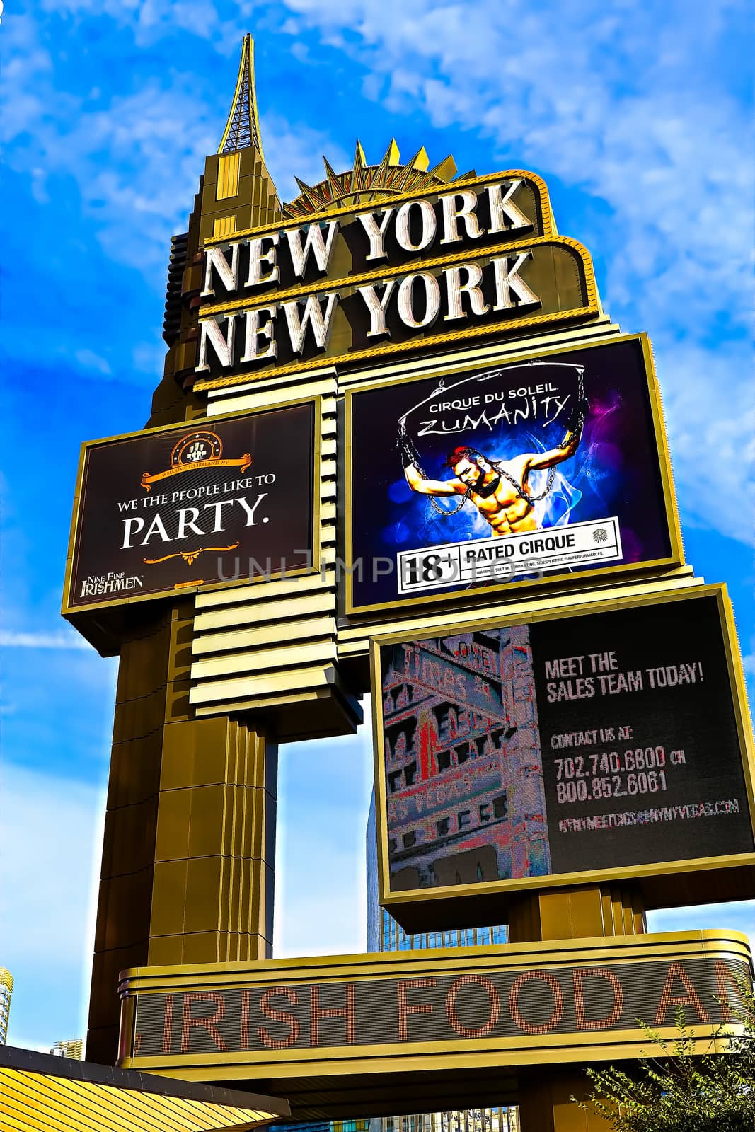 Las Vegas,NV/USA - Oct 09,2016 : Shake shack, New York-New York Hotel and Casino, Las Vegas Strip in Paradise. by USA-TARO
