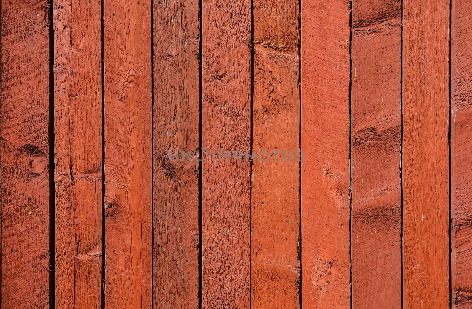 Coated wooden plank fence background. Natural wood texture