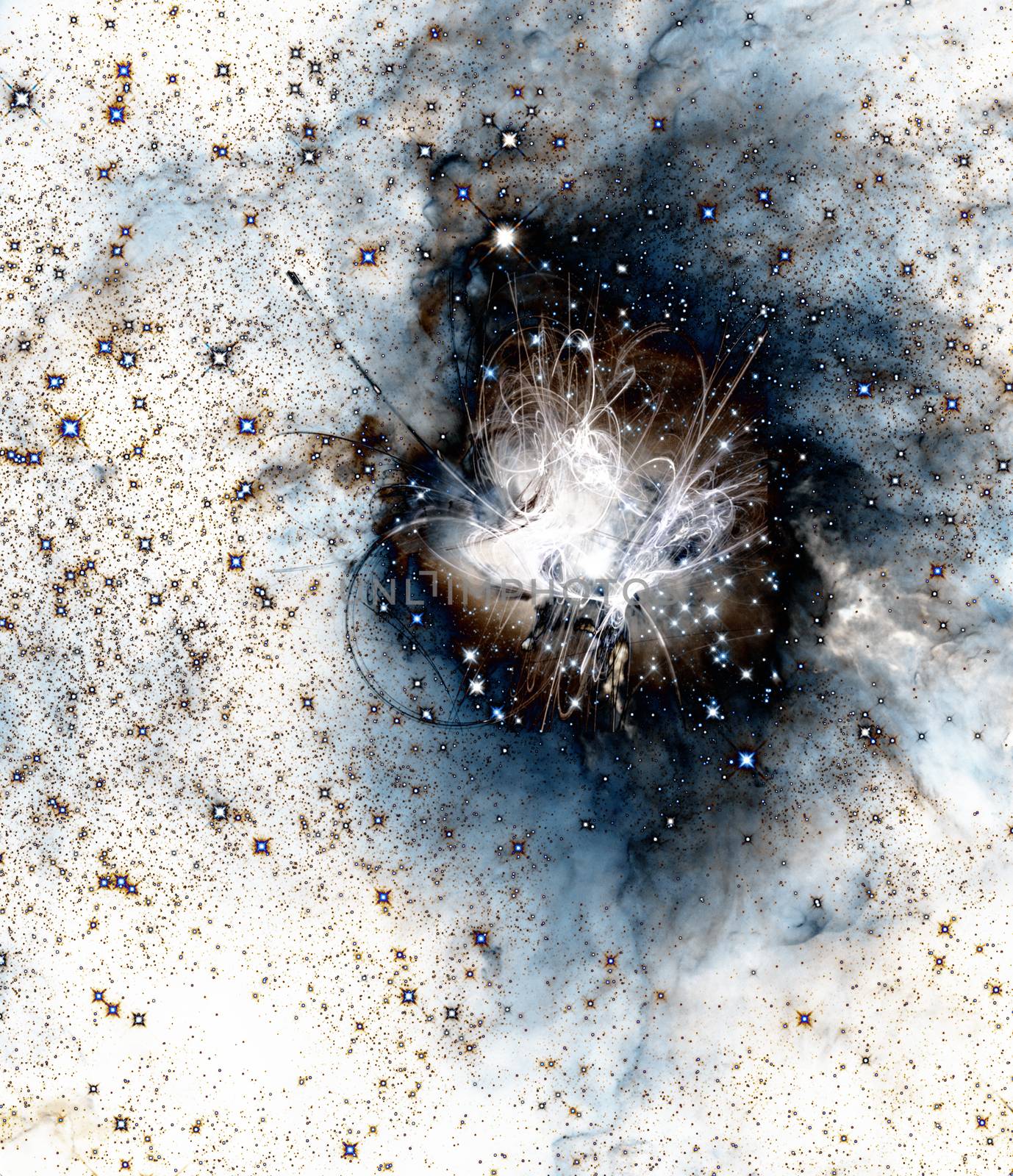 A spiral Galaxy in the Universe. by georgina198