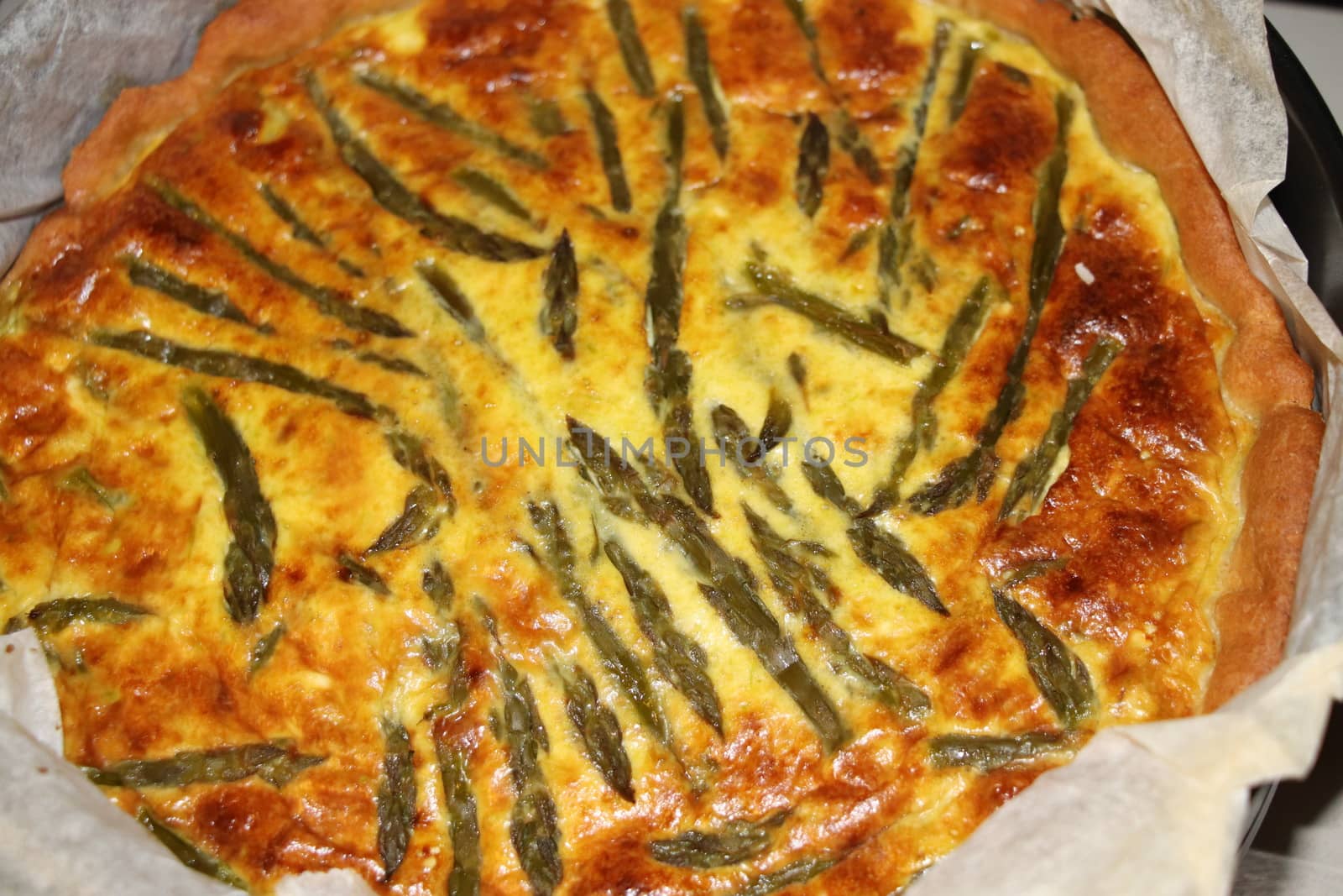 Asparagus tart pastry by marcobir