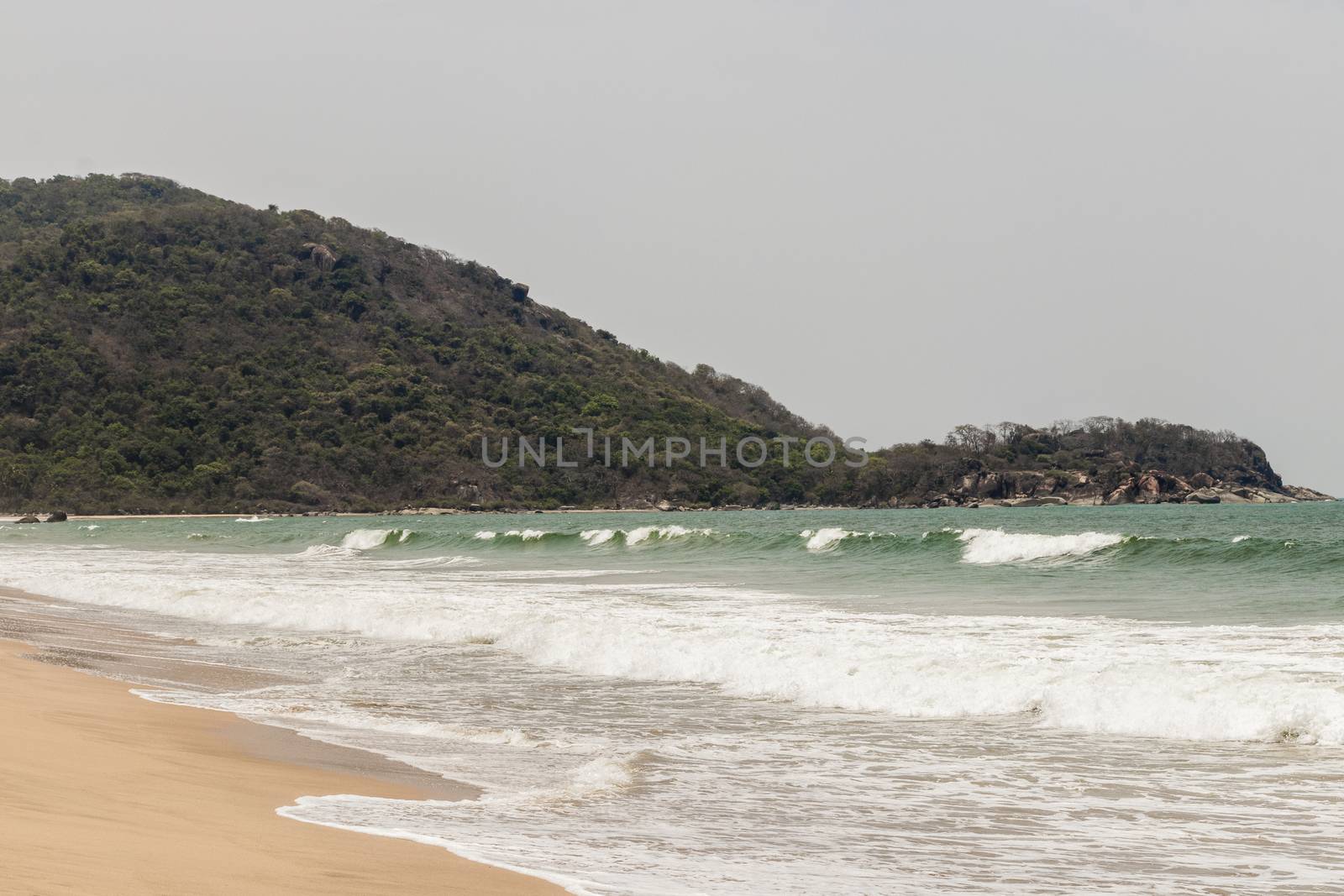 Beautiful Agonda Beach in Goa, India