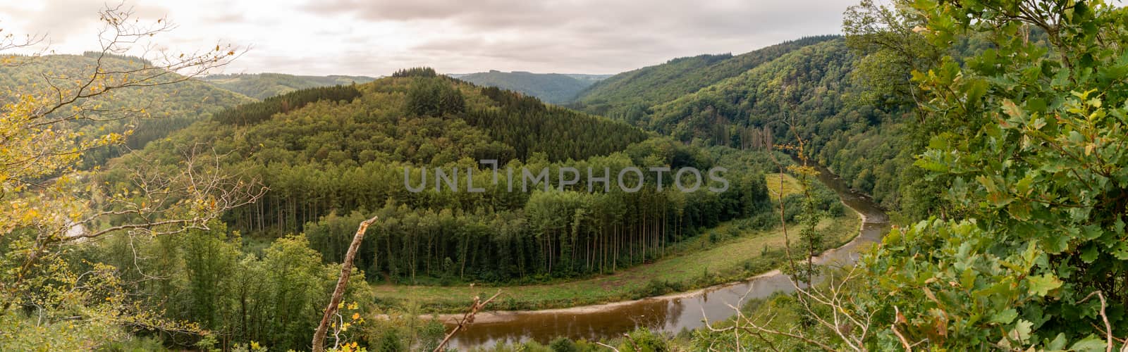 River Semois, Bouillon area, close to Rochehaut, as seen on the Les Echelles or laddertjeswandeling by kb79