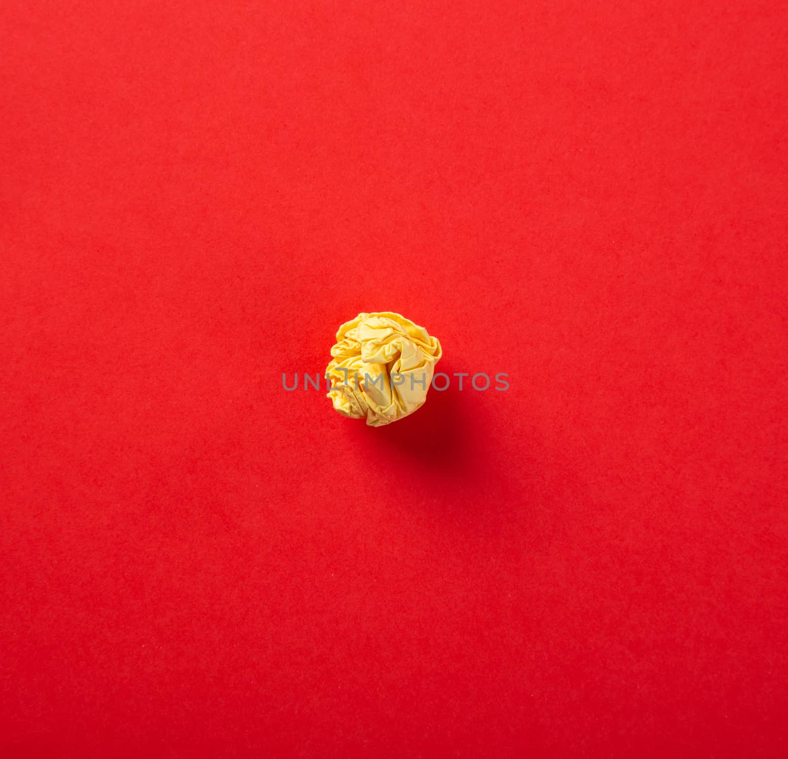 Crumpled paper texture, background with copy space